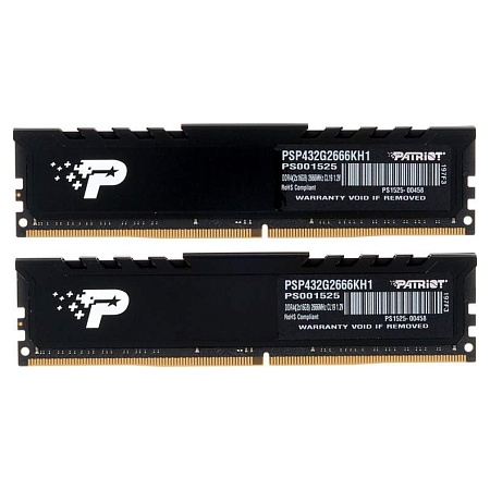 Оперативная память 32 GB kit Patriot SL Premium PSP432G2666KH1