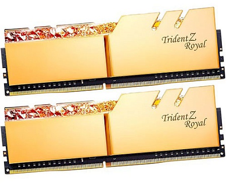 Комплект модулей памяти 16 GB kit G.Skill Trident Z Royal F4-3200C16D-16GTRG