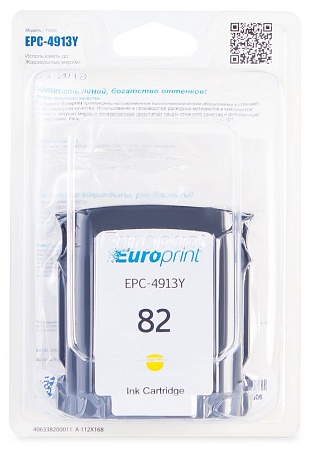 Картридж Europrint EPC-4913Y №82