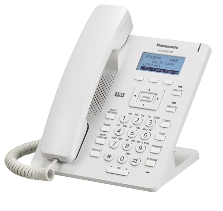 Проводной SIP-телефон KX-HDV100RU Проводной SIP-телефон KX-HDV100RU
