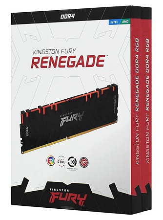 Оперативная память 64 GB kit Kingston Fury Renegade RGB KF436C16RB1AK4/64