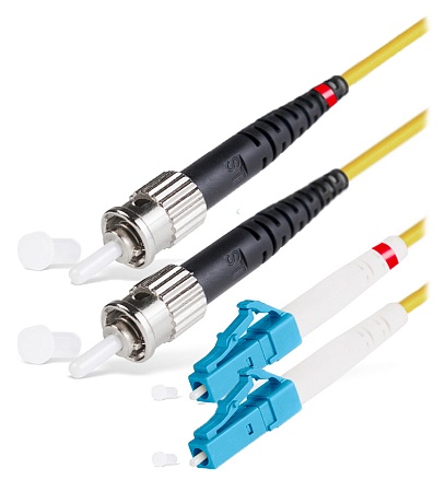 Патч Корд Оптоволоконный LC/UPC-ST/UPC SM 9/125 Duplex 1м