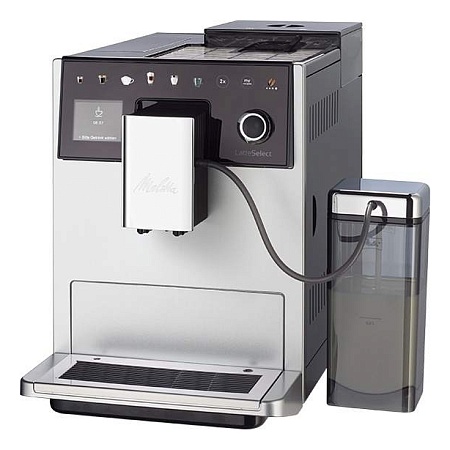 Автоматическая кофемашина Melitta Latte Select серебристая F63/0-201 EU