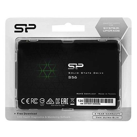 SSD накопитель 120 GB Silicon Power S56 SP120GBSS3S56B25