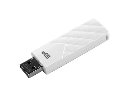 USB флешка 16GB Silicon Power Blaze B03 SP016GBUF3B03V1W white