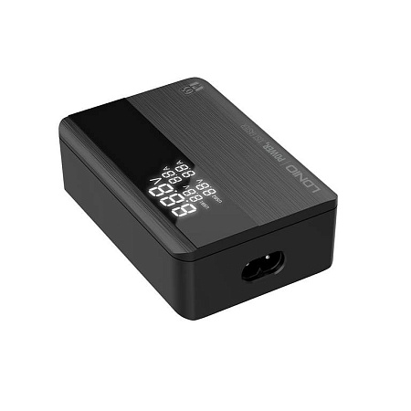 Универсальное зарядное устройство LDNIO A4808Q 65W 2*USB-C 2*USB Чёрный Универсальное зарядное устройство LDNIO A4808Q 65W 2*USB-C 2*USB Чёрный