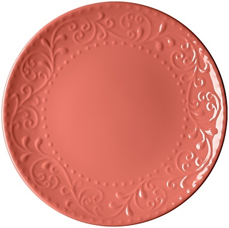 Тарелка обеденная Ardesto Olbia 26 см Deep orange керамика