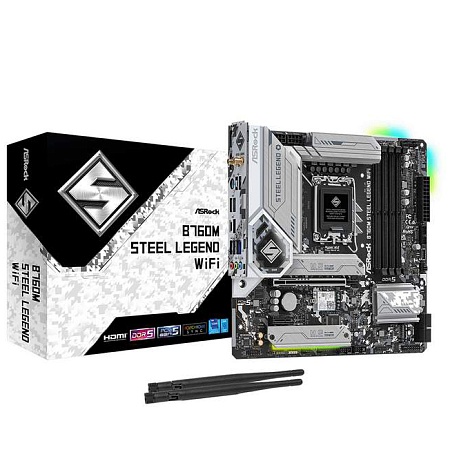Материнская плата ASRock B760M STEEL LEGEND WIFI