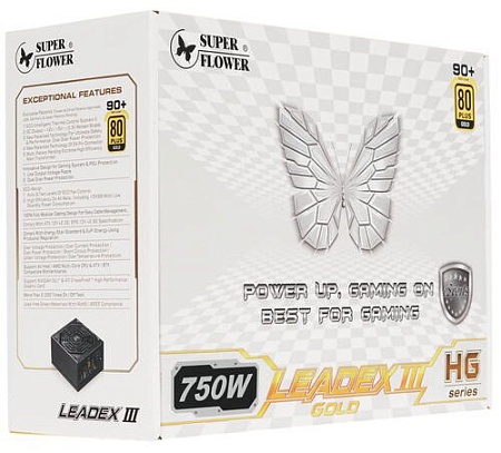 Блок питания 750W Super Flower Leadex III Gold SF-750F14HG Black