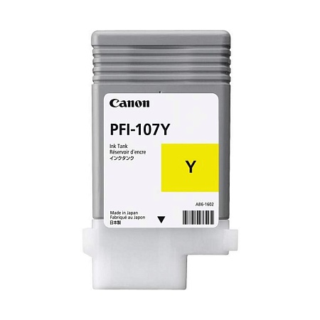 Чернила Canon Ink Tank PFI-107 Yellow 6708B001AA