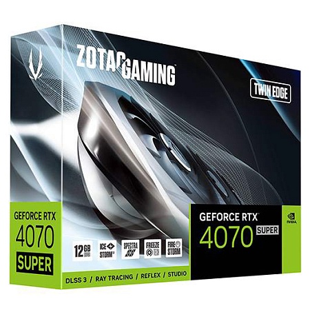 Видеокарта 12 GB ZOTAC GAMING RTX 4070 SUPER TWIN EDGE ZT-D40720E-10M