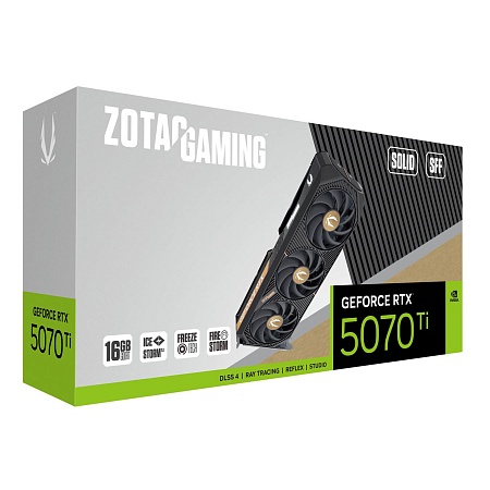 Видеокарта 16 GB ZOTAC RTX 5070 Ti SOLID SFF ZT-B50710D3-10P