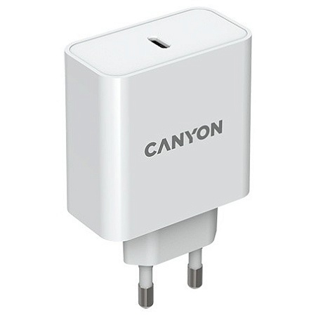 CANYON charger H-65 GaN PD 65W White CND-CHA65W01