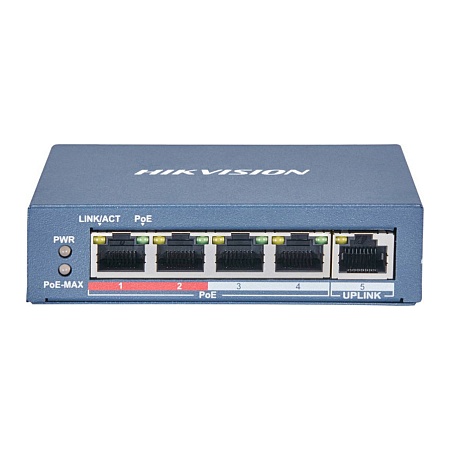 PoE-коммутатор Hikvision DS-3E0105P-E/M(b)