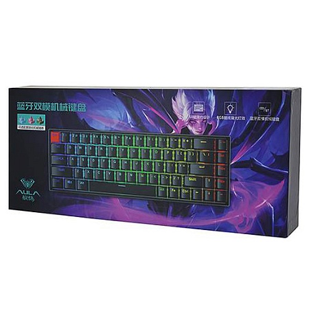 Клавиатура Aula F3068 green-white