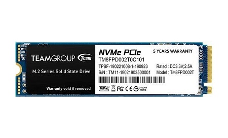 SSD накопитель 2 TB Team Group MP33 PRO TM8FPD002T0C101