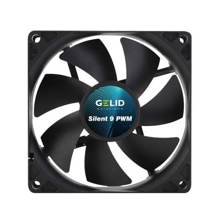 Кулер для корпуса GELID SILENT 9 PWM BLACK FN-PX09-21
