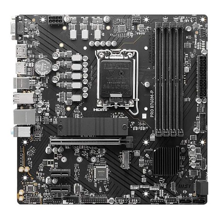 Материнская плата MSI PRO B760M-P D5 Материнская плата MSI PRO B760M-P D5