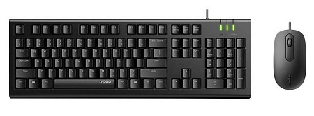 Комплект Клавиатура + Мышь Rapoo X120PRO