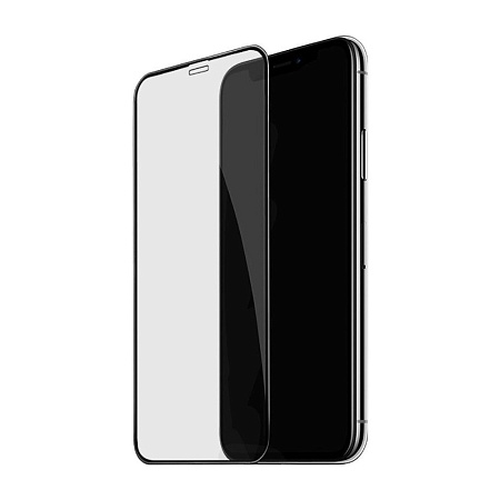 Защитное стекло Full screen PowerPlant для Apple iPhone XS Max Black