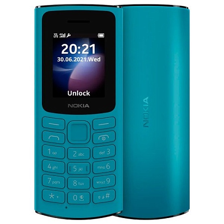 Мобильный телефон NOKIA 105 TA-1557  DS EAC CYAN