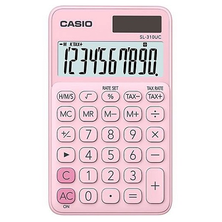 Калькулятор карманный CASIO SL-310UC-PK-W-UC