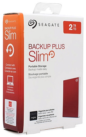 Внешний жесткий диск 2 TB Seagate Backup Plus Slim STHN2000403