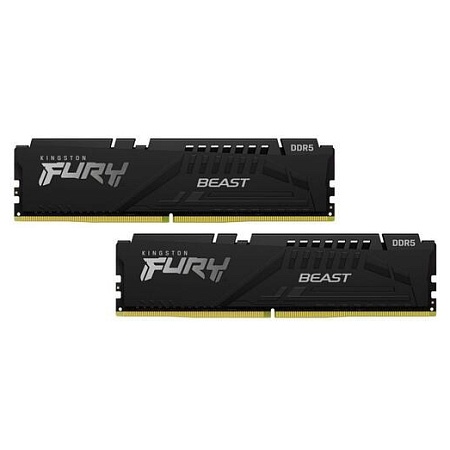 Оперативная память 32 GB kit Kingston Fury Beast Black (EXPO) KF552C36BBEK2-32