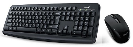 Комплект Клавиатура + Мышь Genius Smart KM-200 Чёрный