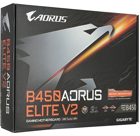 Материнская плата Gigabyte B450 AORUS ELITE V2
