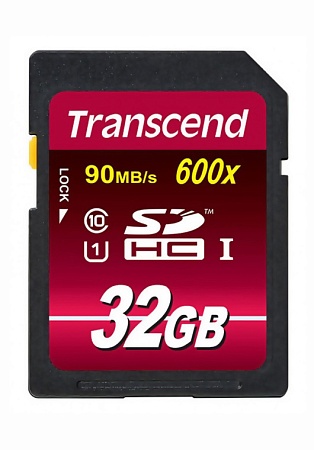 Карта памяти SD 32GB Transcend TS32GSDHC10U1
