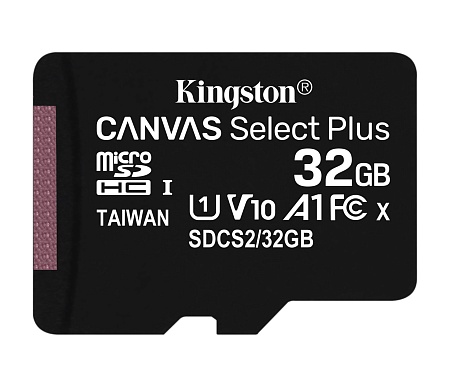 Карта памяти microSDHC 32GB Kingston Canvas Select Plus SDCS2/32GBSP