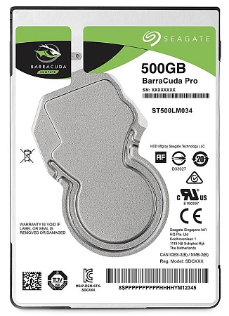 Жесткий диск 500Gb Seagate BarraCuda ST500LM034