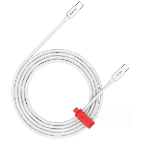 CANYON cable CC100AB C-C 100W Braided 2m White