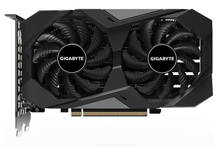 Видеокарта 4Gb Gigabyte GTX1650 WINDFORCE OC D6 4G GV-N1656WF2OC-4GD
