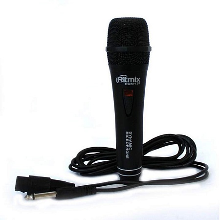 Микрофон Ritmix RDM-131 черный Микрофон Ritmix RDM-131 черный