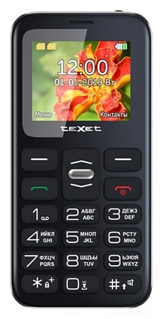 Мобильный телефон Texet TM-B209 Черный