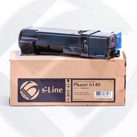 Тонер-картридж Булат s-Line 106R01481  Phaser 6140 (2k) Cyan