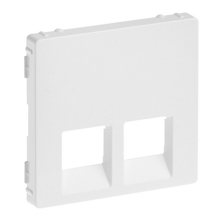 Legrand 755420 VLN-l БЕЛ Накл рз.2х RJ11,RJ45