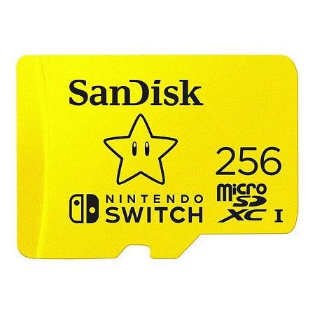 Карта памяти MicroSD 256GB SanDisk SDSQXAO-256G-GNCZN