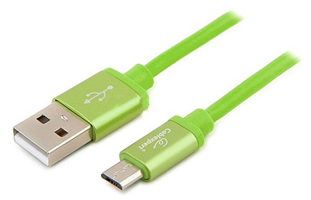 Кабель USB Type A-micro USB Cablexpert CC-S-mUSB01Gn-1M