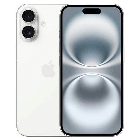 Смартфон Apple iPhone 16 128GB White MYE93HX/A