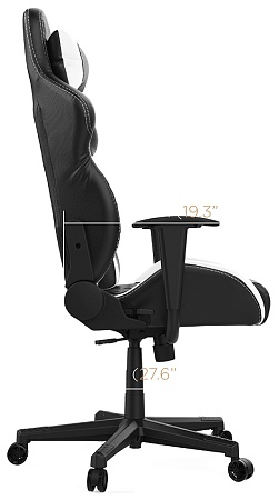 Игровое компьютерное кресло GAMDIAS ZELUS E1 L BW WHITE