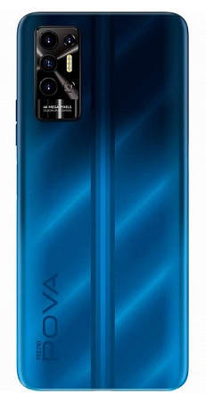 Смартфон Tecno 4/128 LE7n Energy Blue
