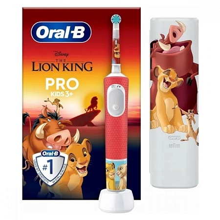 Электрическая зубная щетка (3 лет) ORAL B  D103.413.2KX Lion King
