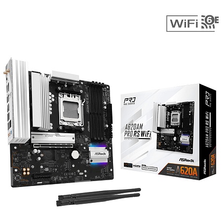 Материнская плата ASRock A620AM PRO RS WIFI