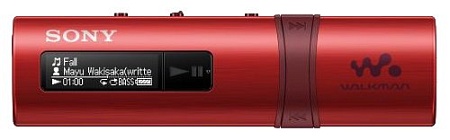 MP3 Player Sony NWZ-B183F Красный