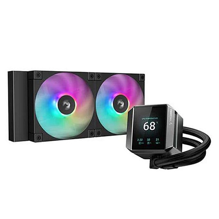 Водяное охлаждение Deepcool MYSTIQUE 240 ARGB R-LX550-BKADSNC-G-1