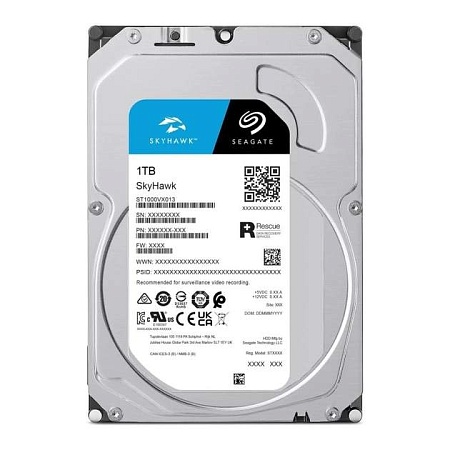 Жесткий диск 1Tb Seagate SkyHawk ST1000VX013
