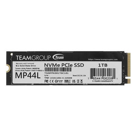 SSD накопитель 1Tb TeamGroup MP44L TM8FPK001T0C101